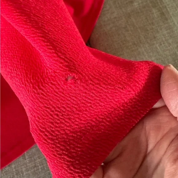 Ivy City Co Red Midi Dress Size S READ - Picture 11 of 14